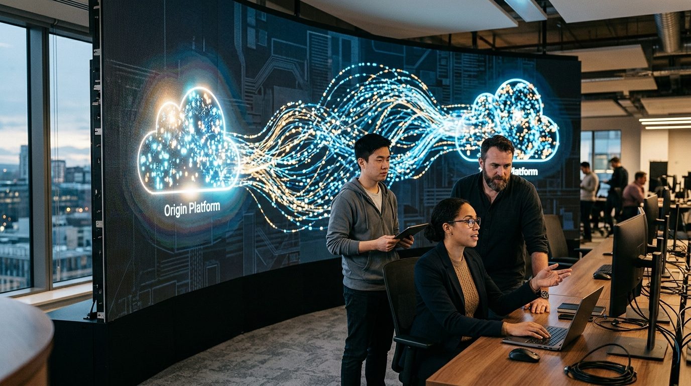 Azure Monitor dashboard used for 24/7 cloud operations